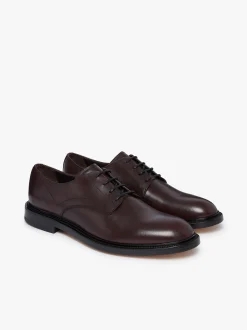 Franklin Derby Wine Leather