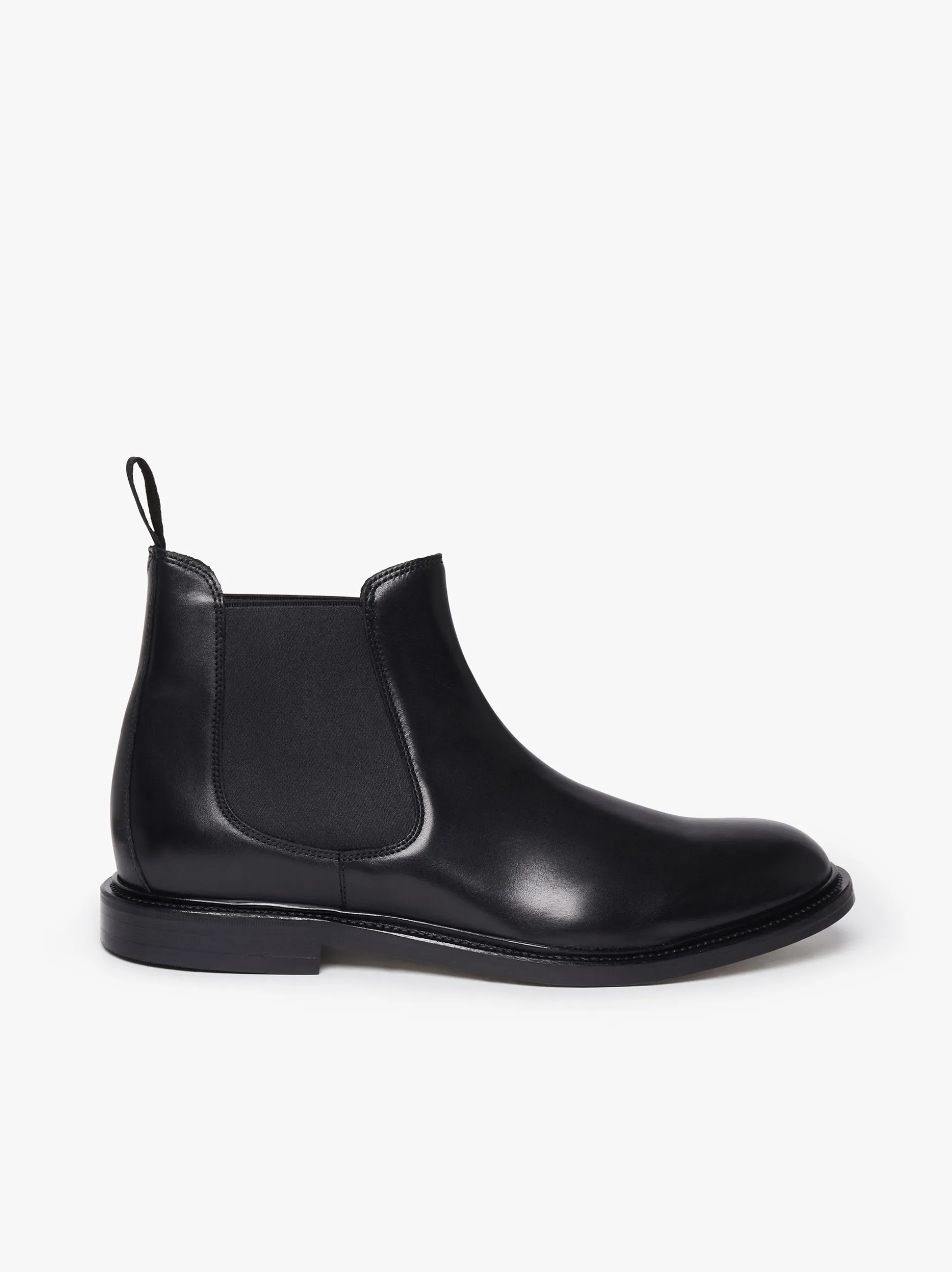 Harrison Heritage Chelsea Boots Black Leather