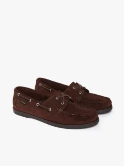 Jetty II 2 Eye Boat Shoes Chocolate Suede