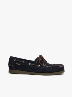 Jetty II 2 Eye Boat Shoes Navy Suede