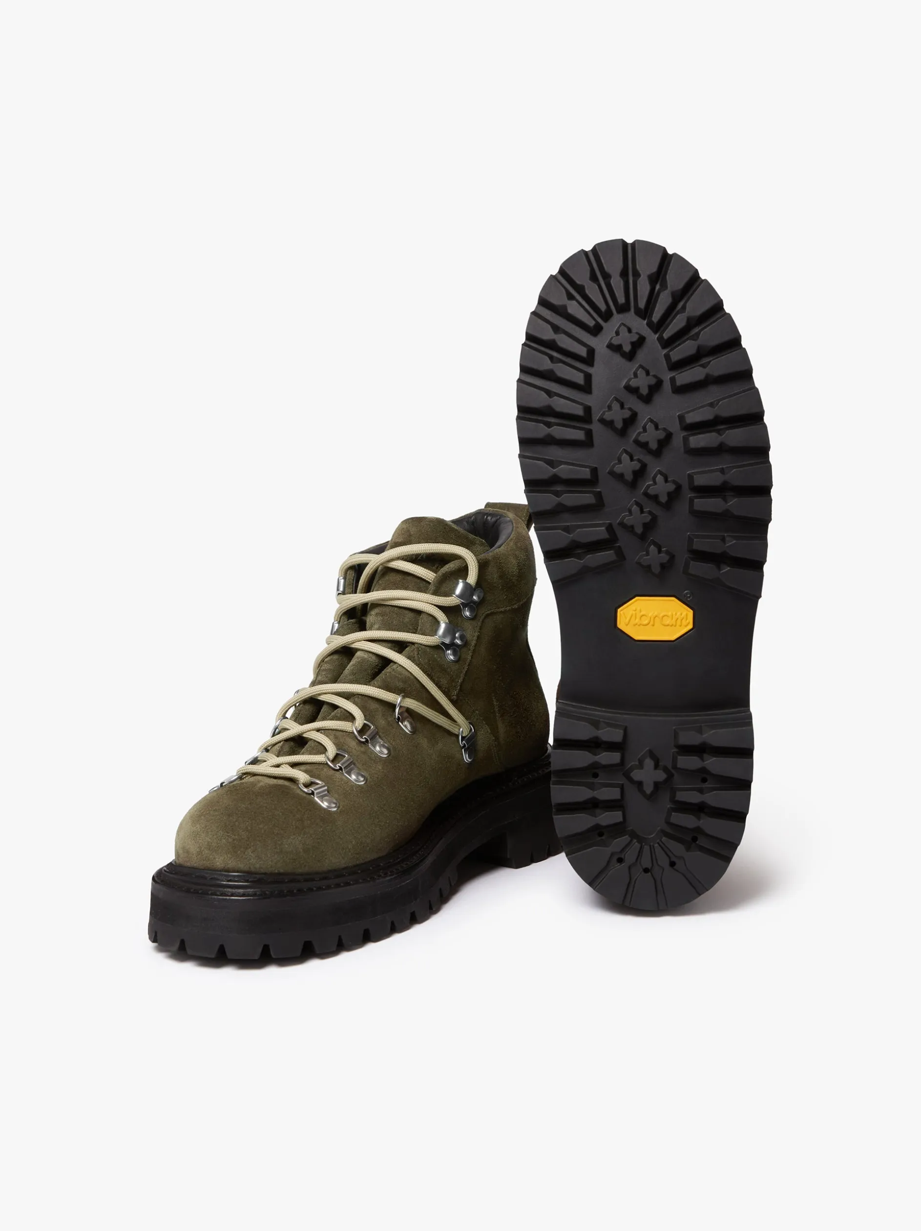 Mason Alpine Boots Combat Suede