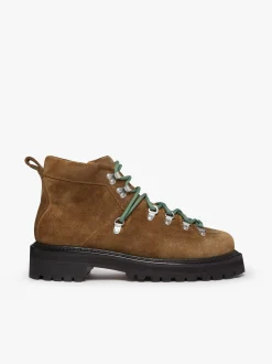 Mason Alpine Boots Mid Brown Suede