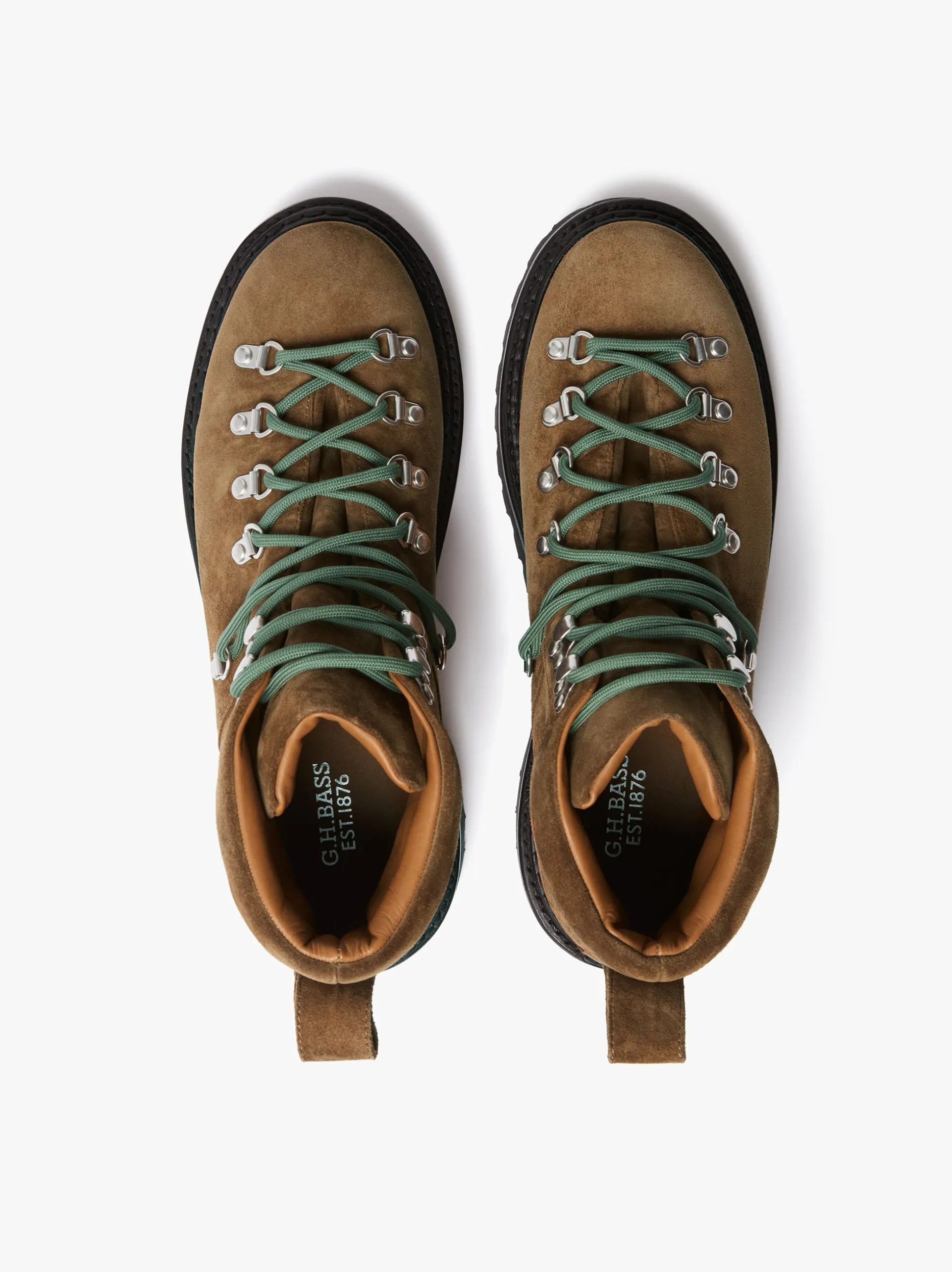 Mason Alpine Boots Mid Brown Suede