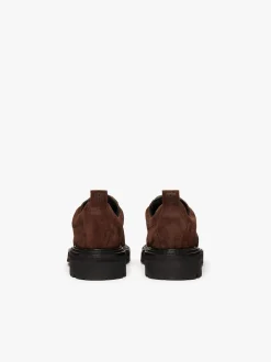 Mason Low Profile Hiker Boots Chocolate suede