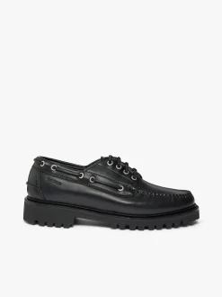 Ranger Camp Moc Black Leather