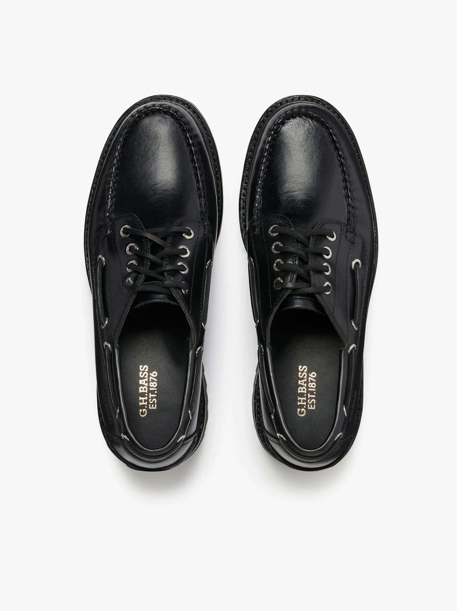 Ranger Camp Moc Black Leather