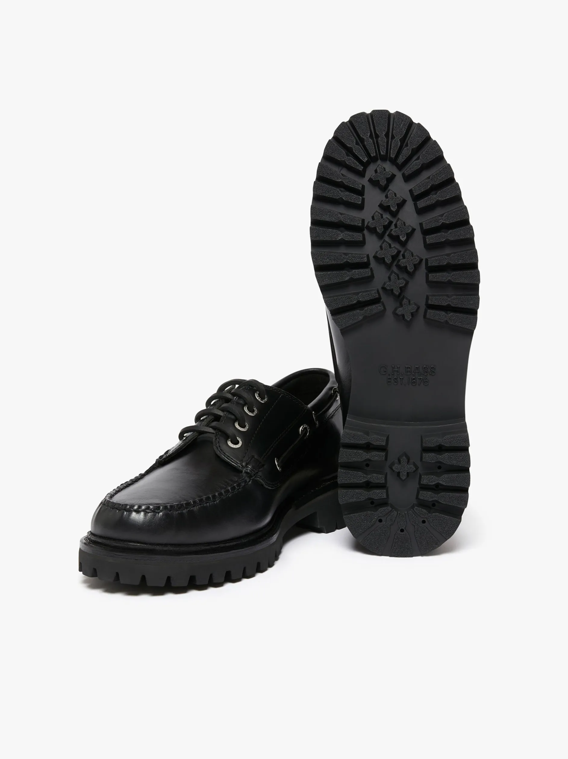 Ranger Camp Moc Black Leather