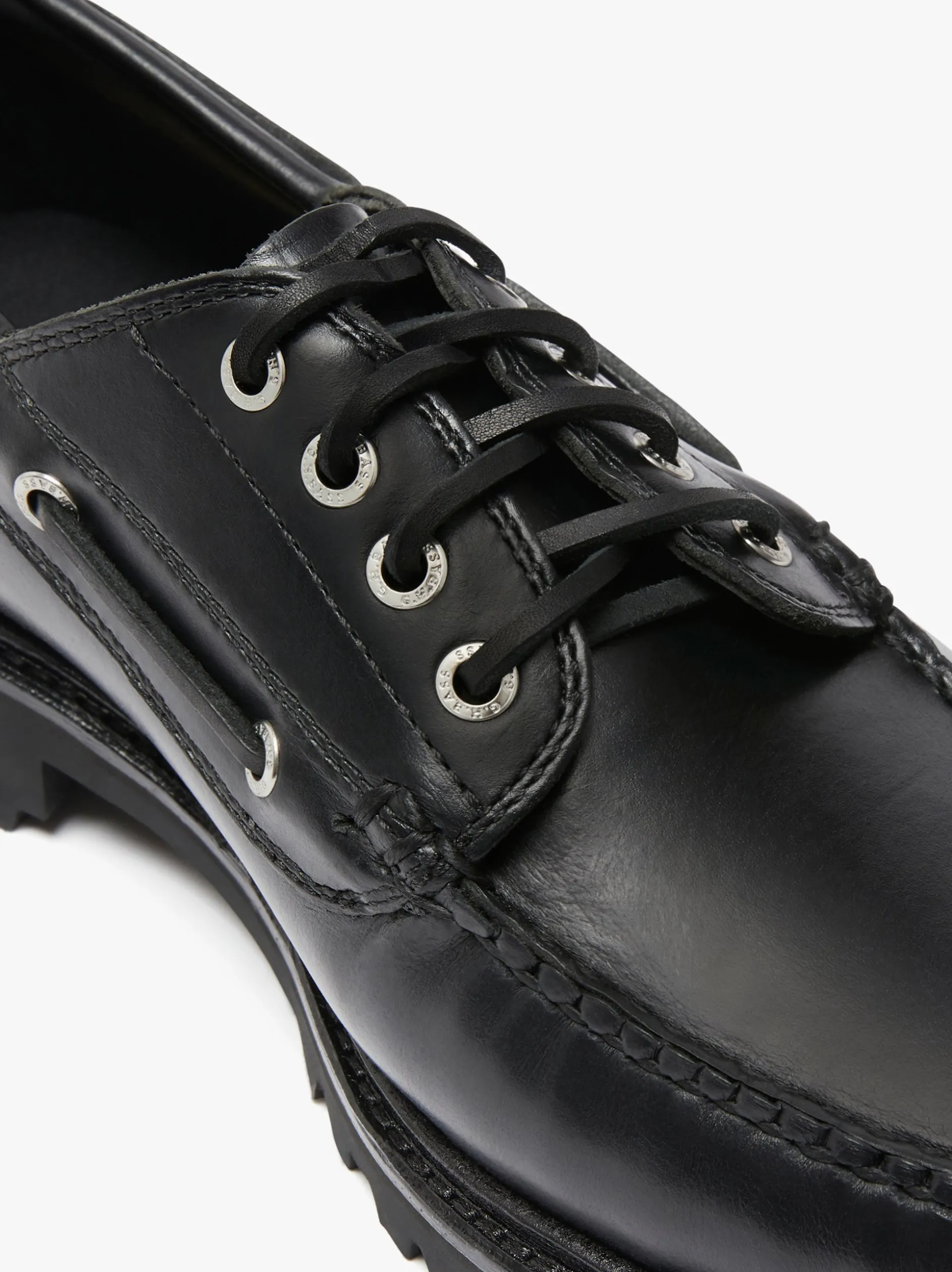 Ranger Camp Moc Black Leather