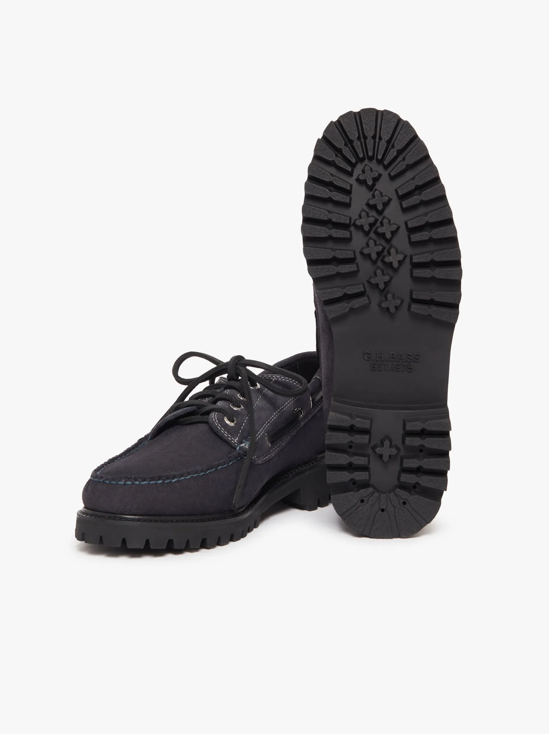 Ranger Camp Moc Navy Suede