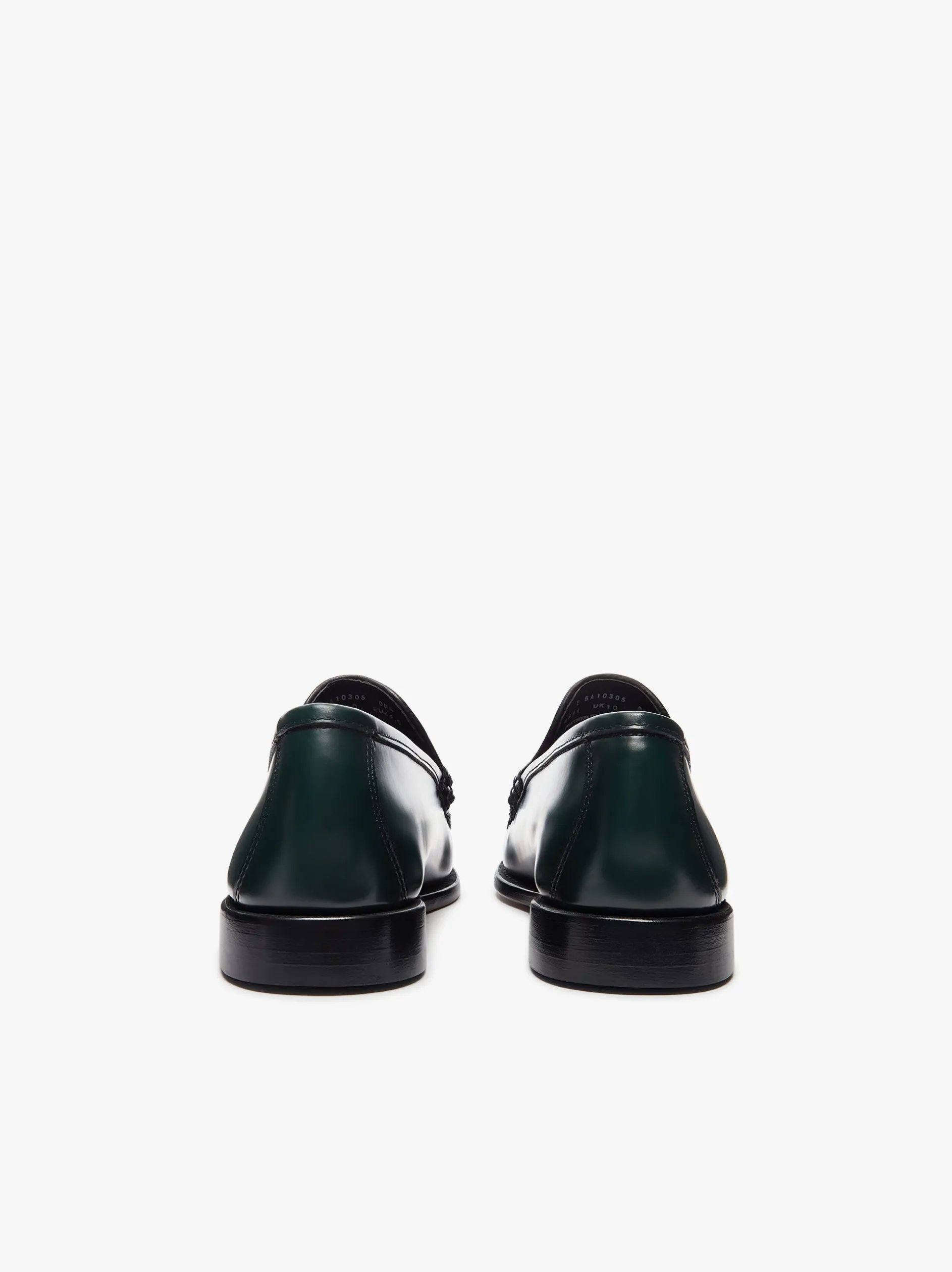 Weejuns Cobra Venetian Loafers Dark Green leather