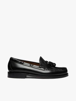 Weejuns Larkin Tassel Loafers Black Leather