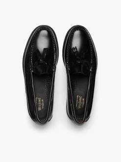 Weejuns Larkin Tassel Loafers Black Leather
