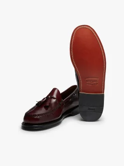 Weejuns Larkin Tassel Loafers Wine Leather