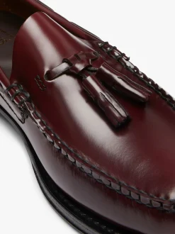 Weejuns Larkin Tassel Loafers Wine Leather