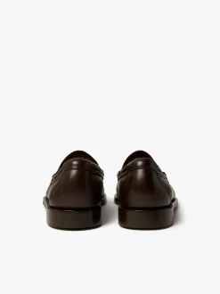Weejuns Larkin Tassel Loafers Chocolate Leather