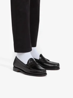 Weejuns Larson Penny Loafers Black Leather
