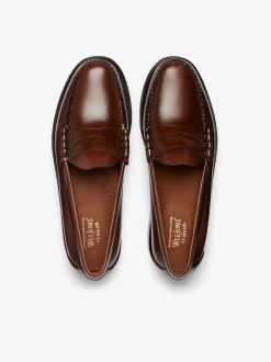 Weejuns Larson Penny Loafers Brown Leather