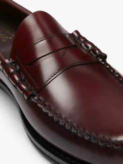 Weejuns Larson Penny Loafers Wine Leather