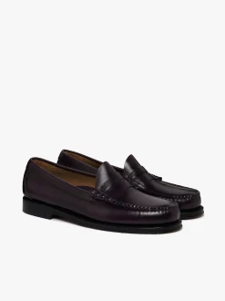 Weejuns Larson Penny Loafers Plum leather