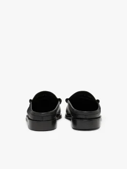 Weejuns Larson Penny Slides Black leather with leather sole
