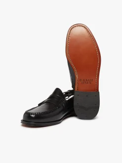 Weejuns Larson Penny Slingback Loafers black