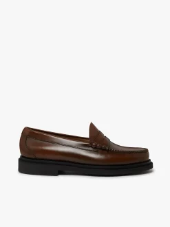 Weejuns Larson Step Penny Loafers Mid brown leather