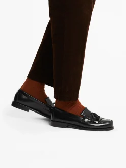 Weejuns Layton Kiltie Loafers Black Leather