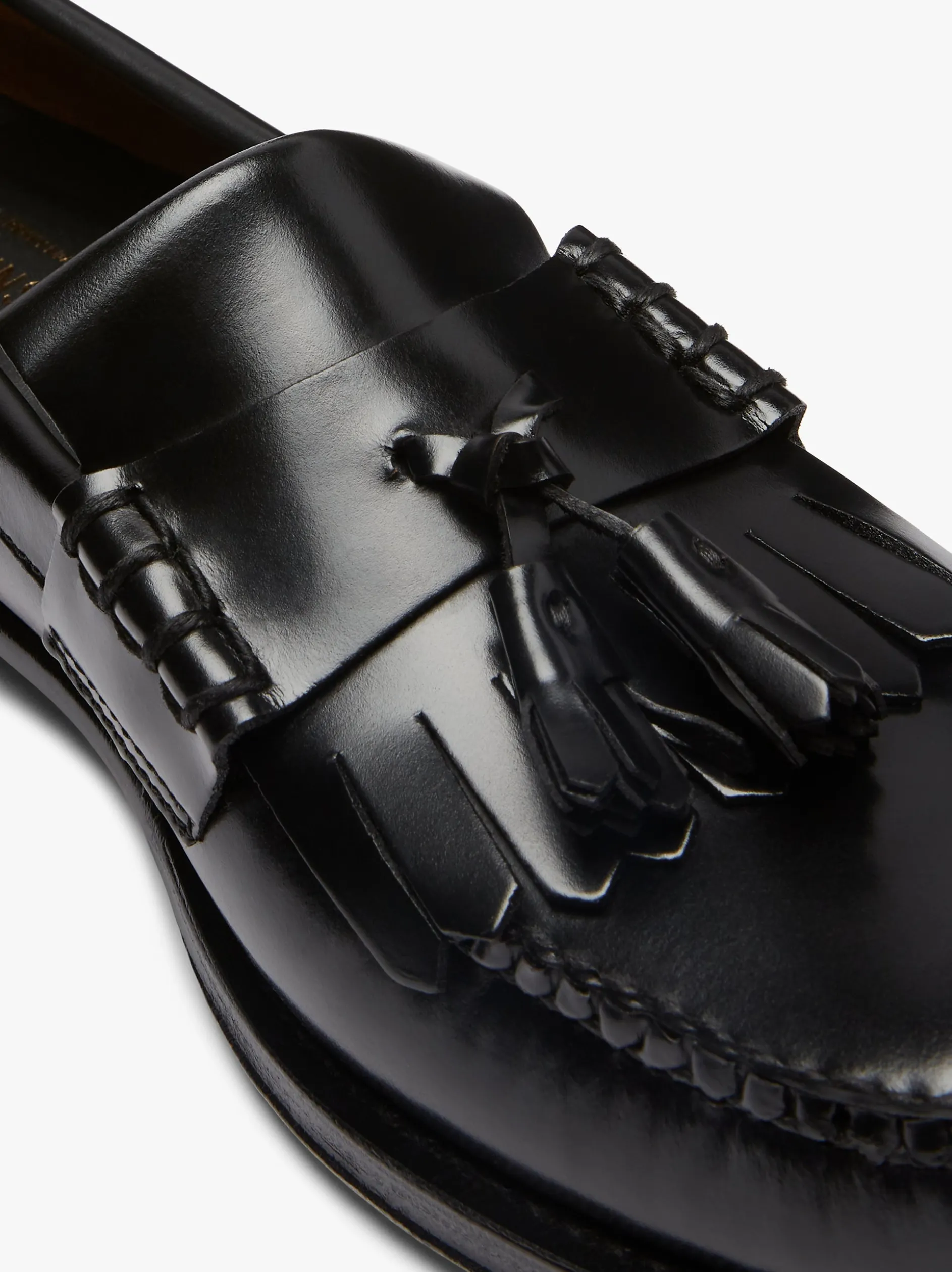 Weejuns Layton Kiltie Loafers Black Leather