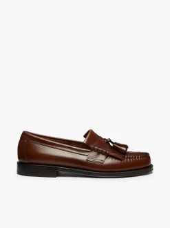 Weejuns Layton Kiltie Loafers Brown Leather