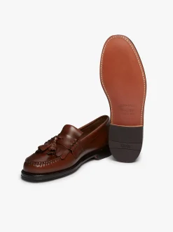 Weejuns Layton Kiltie Loafers Brown Leather