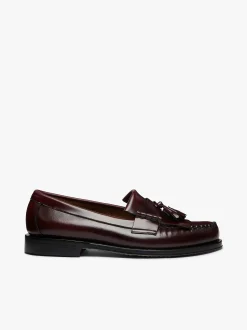 Weejuns Layton Kiltie Loafers Wine Leather