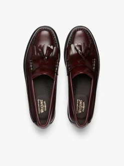 Weejuns Layton Kiltie Loafers Wine Leather