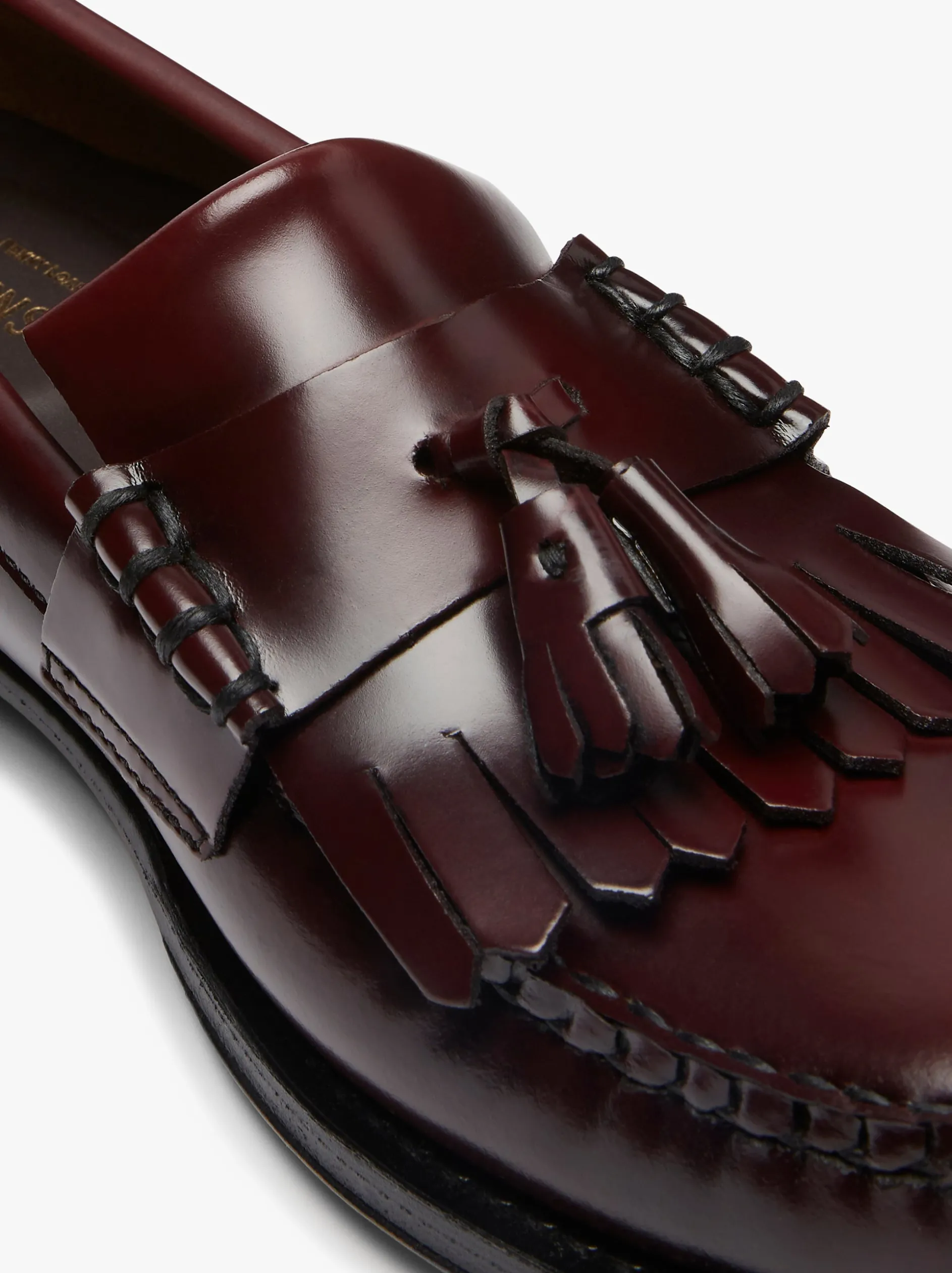 Weejuns Layton Kiltie Loafers Wine Leather