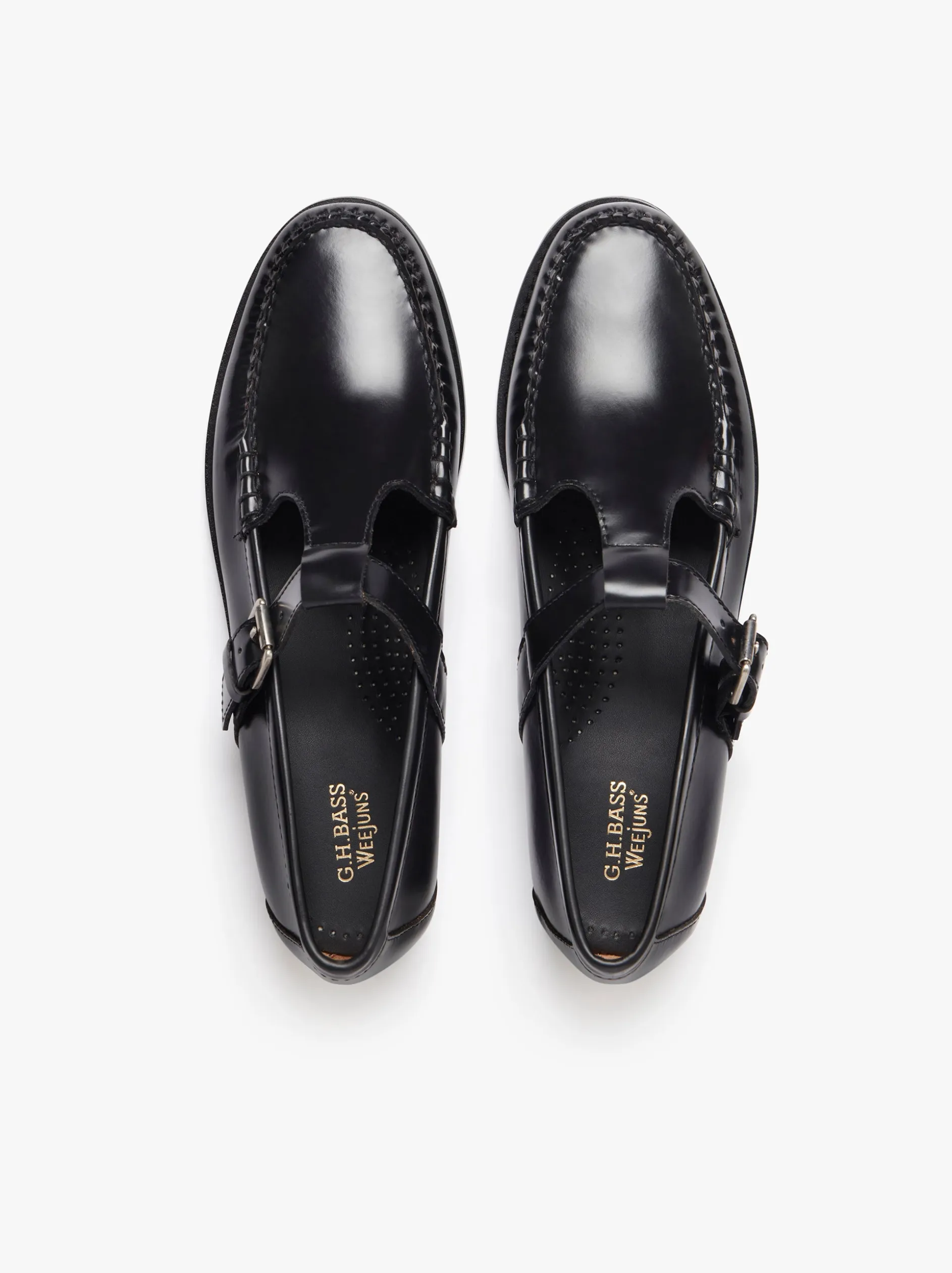 Weejuns Mary Janes Black Leather