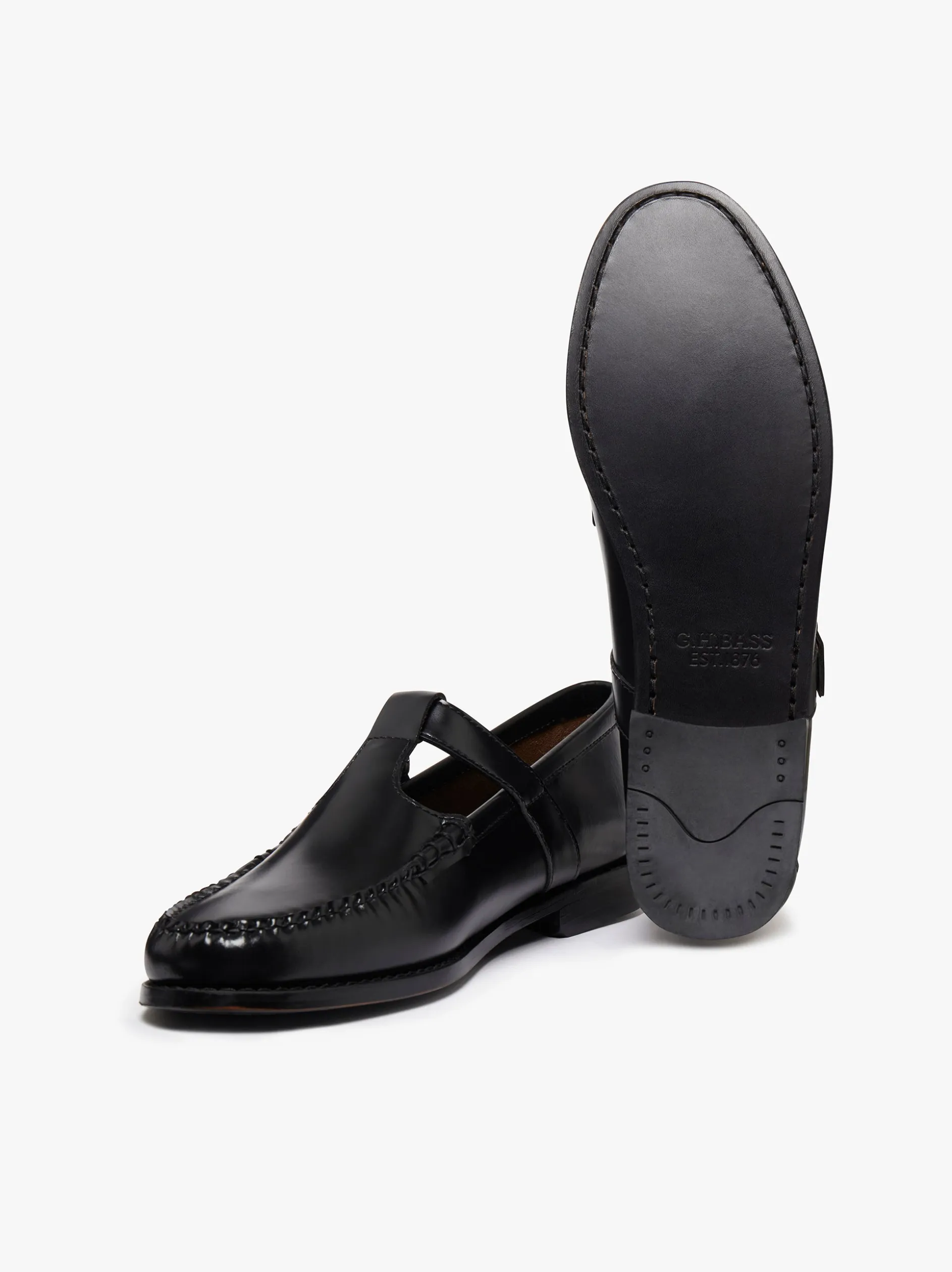 Weejuns Mary Janes Black Leather