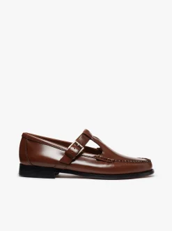 Weejuns Mary Janes Cognac Leather