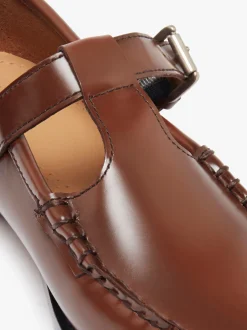 Weejuns Mary Janes Cognac Leather