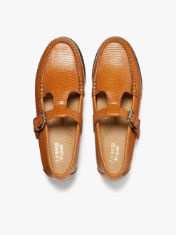 Weejuns Mary Janes Whiskey Leather