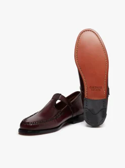 Weejuns Mary Janes Wine Leather