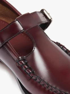 Weejuns Mary Janes Wine Leather