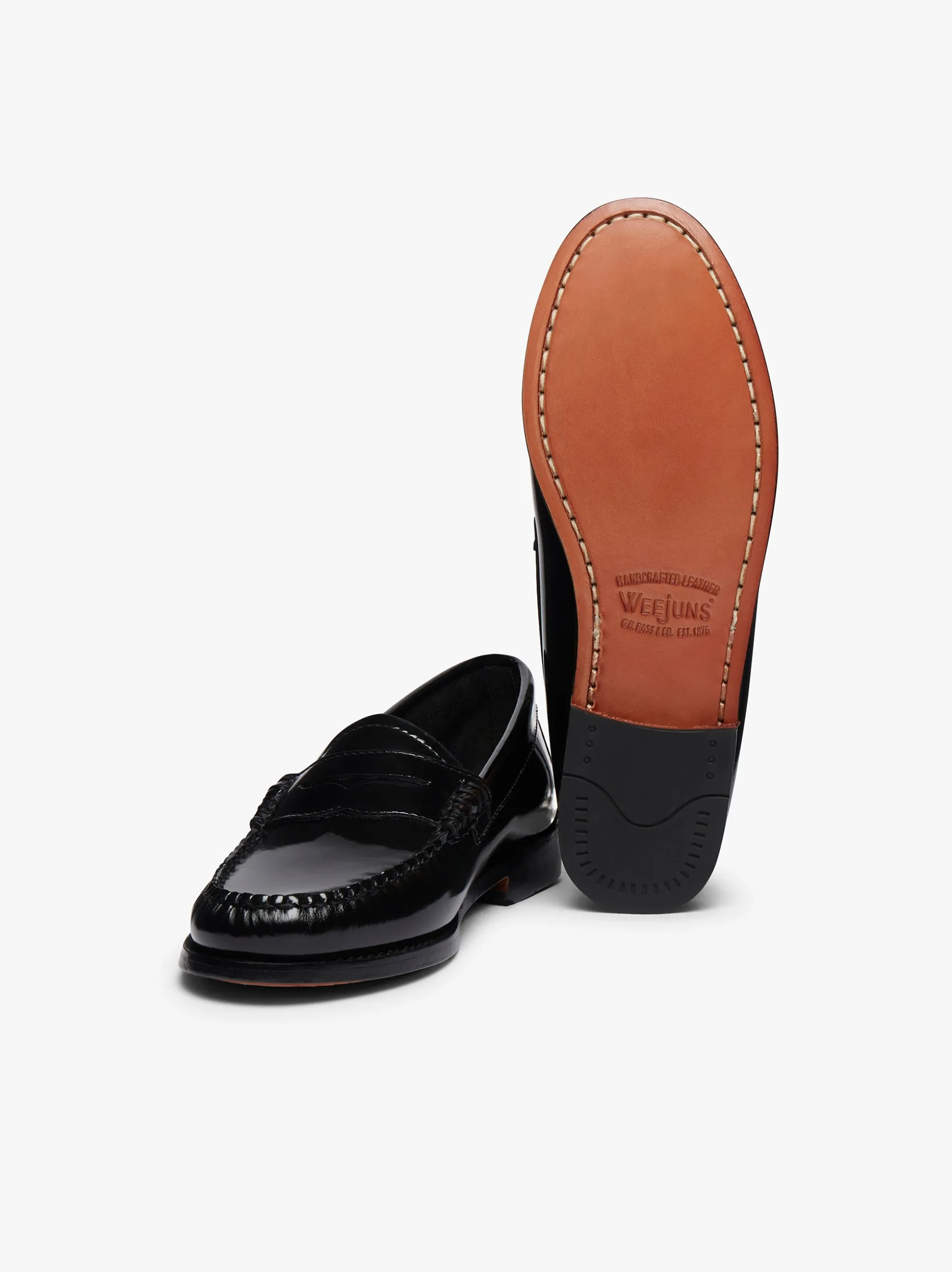 Weejuns Penny Loafers Black Patent Leather