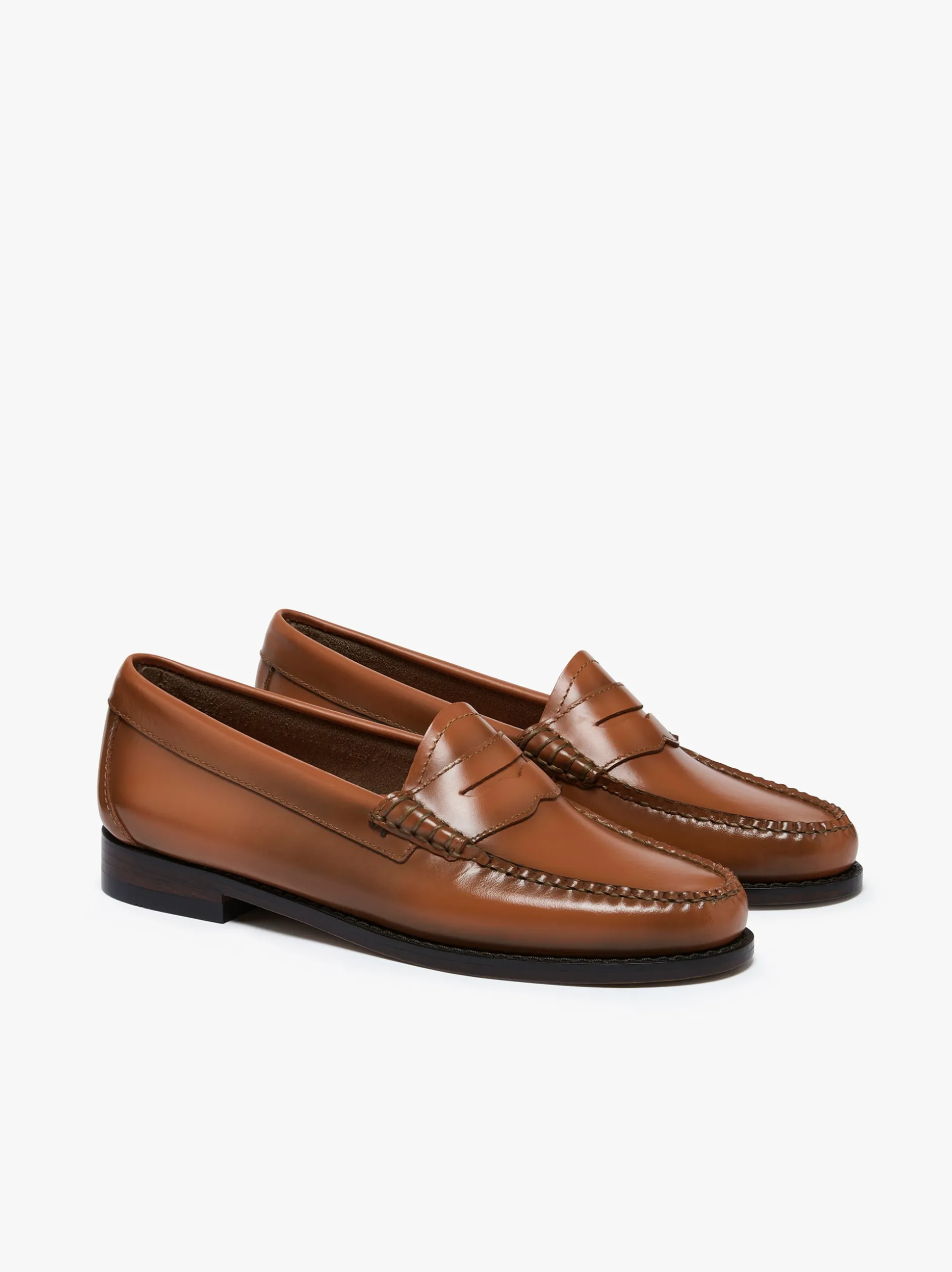 Weejuns Penny Loafers Bombay Brown Leather