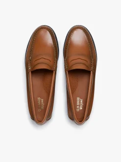Weejuns Penny Loafers Bombay Brown Leather