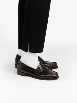 Weejuns Penny Loafers Chocolate Leather
