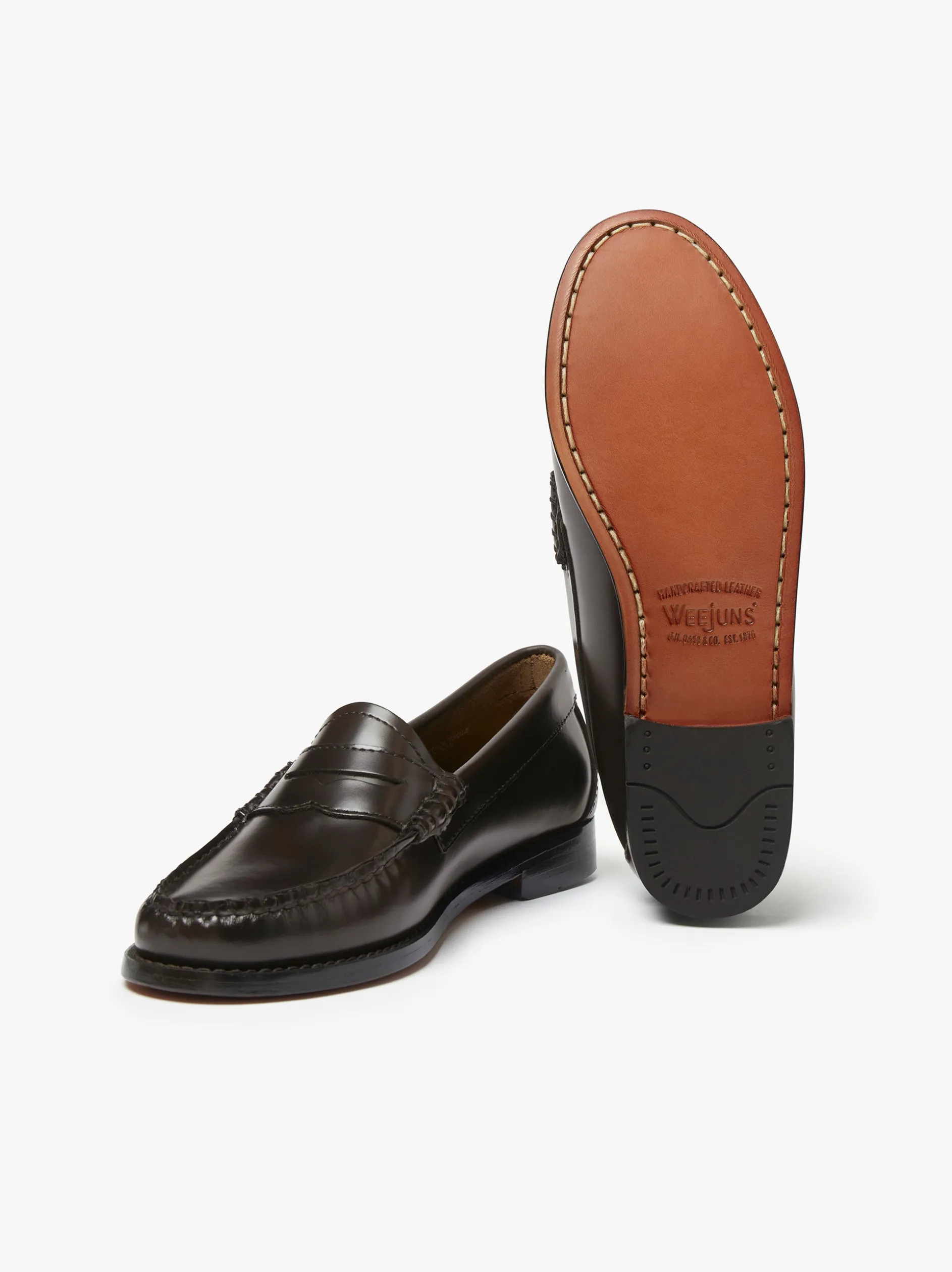 Weejuns Penny Loafers Chocolate Leather