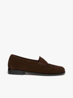 Weejuns Penny Loafers Chocolate suede