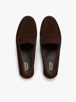 Weejuns Penny Loafers Chocolate suede