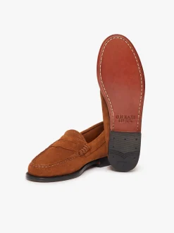 Weejuns Penny Loafers Mid brown suede