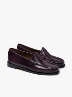 Weejuns Penny Loafers Plum leather