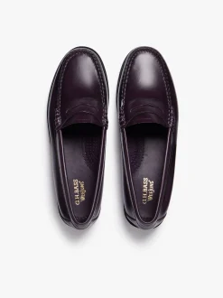 Weejuns Penny Loafers Plum leather